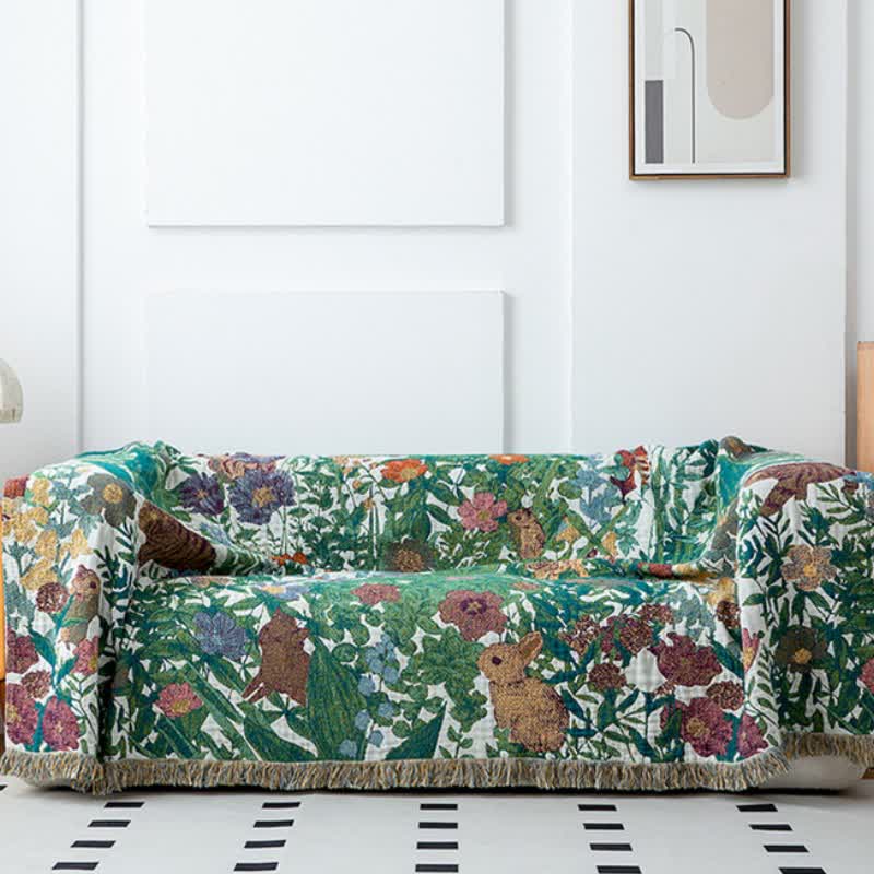 Ownkoti Forest Animal Organic Cotton Gauze Quilt - image 2