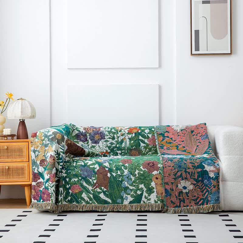 Ownkoti Forest Animal Organic Cotton Gauze Quilt - image 1