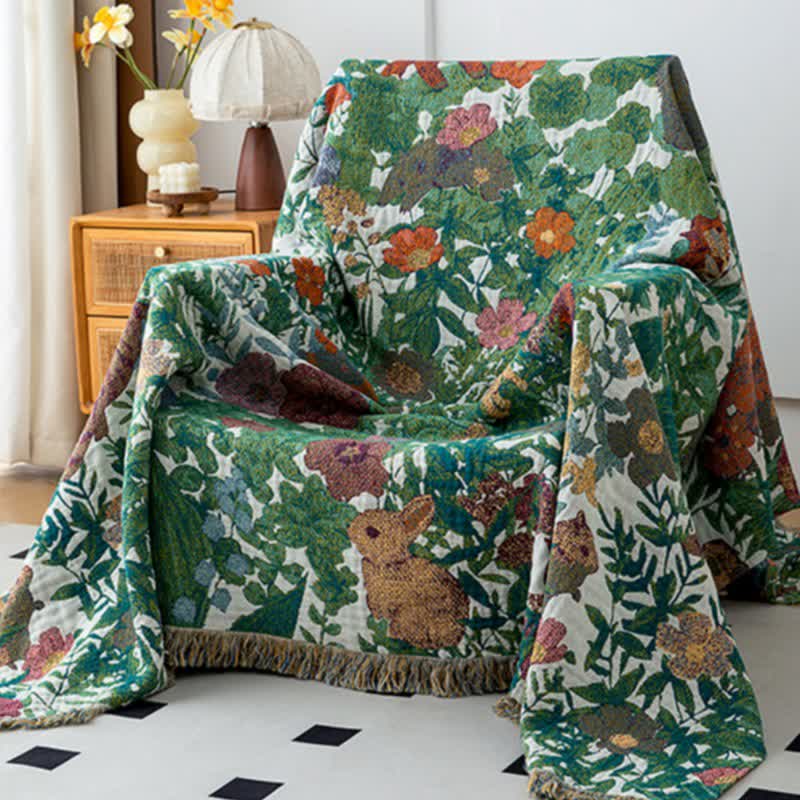 Ownkoti Forest Animal Organic Cotton Gauze Quilt - image 3