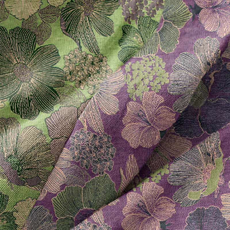 Peach Blossom Cotton Gauze Kimono Robe - image 9