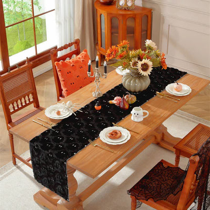 Halloween Plush Ghost Embroidered Table Runner - image 10