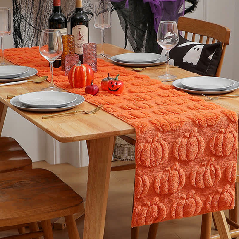Halloween Pumpkin Quilted 3D Table Runner - image 4