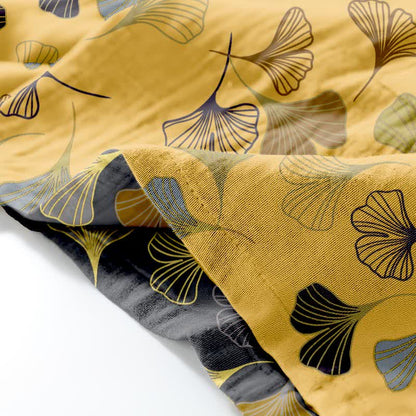 Ownkoti Ginkgo Cotton Gauze Kimono Loungewear Set - image 14