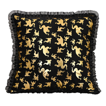 Halloween Element Decorative Pillow - A - Pillowcase with Core - 18" x 18" - image 4