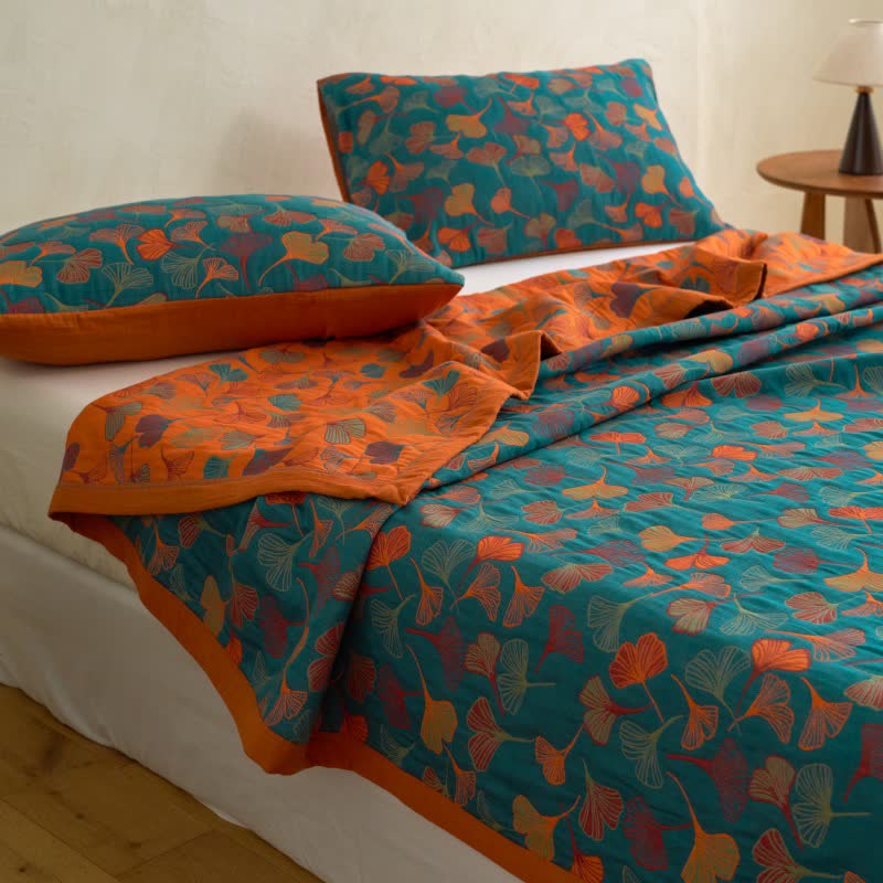 Ownkoti Ginkgo Biloba Organic Cotton Quilt - image 17