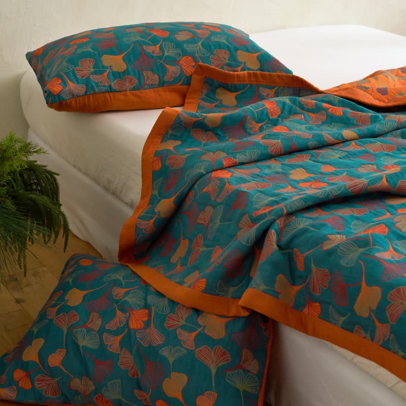 Ownkoti Ginkgo Biloba Organic Cotton Quilt - image 18