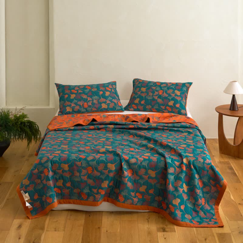 Ownkoti Ginkgo Biloba Organic Cotton Quilt - image 14