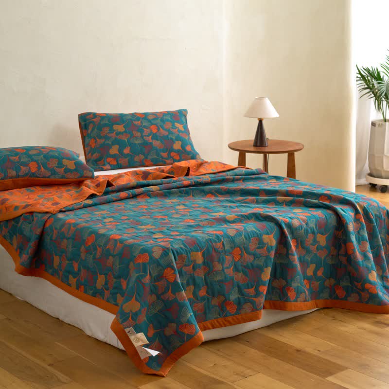 Ownkoti Ginkgo Biloba Organic Cotton Quilt - image 15