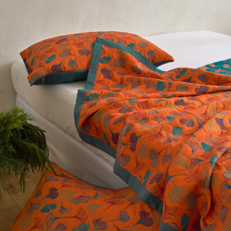 Ownkoti Ginkgo Biloba Organic Cotton Quilt - image 26