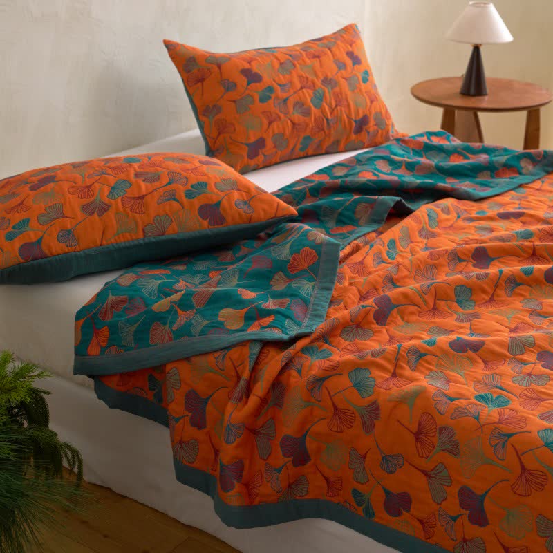 Ownkoti Ginkgo Biloba Organic Cotton Quilt - image 28