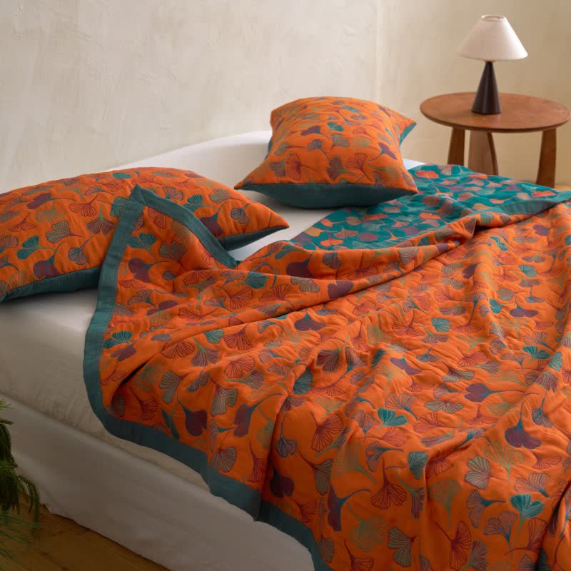 Ownkoti Ginkgo Biloba Organic Cotton Quilt - image 24