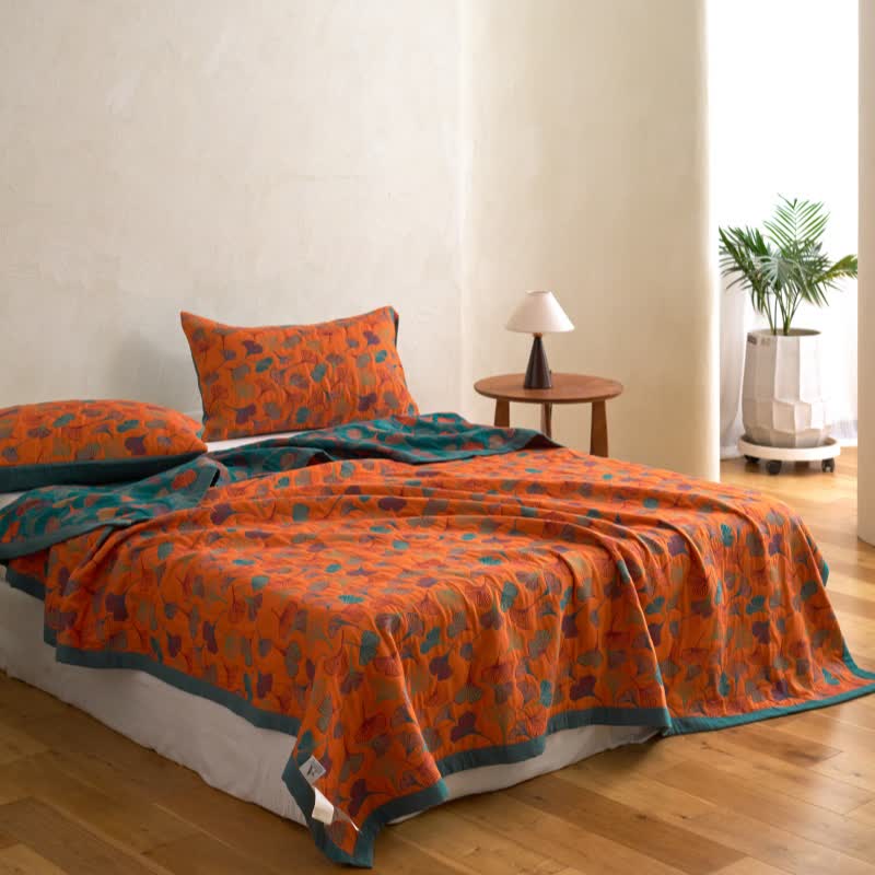 Ownkoti Ginkgo Biloba Organic Cotton Quilt - image 26