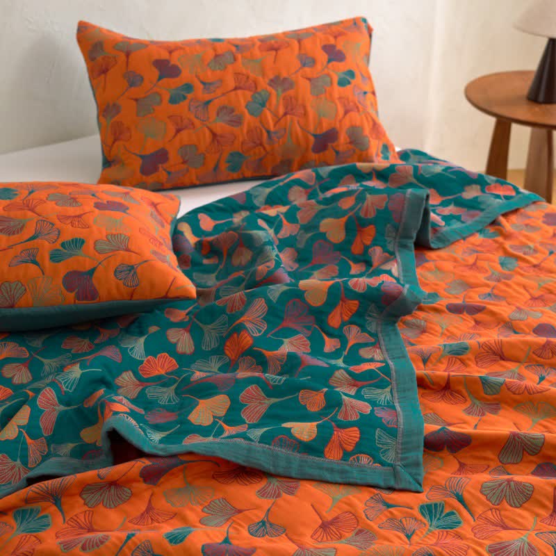 Ownkoti Ginkgo Biloba Organic Cotton Quilt - image 30