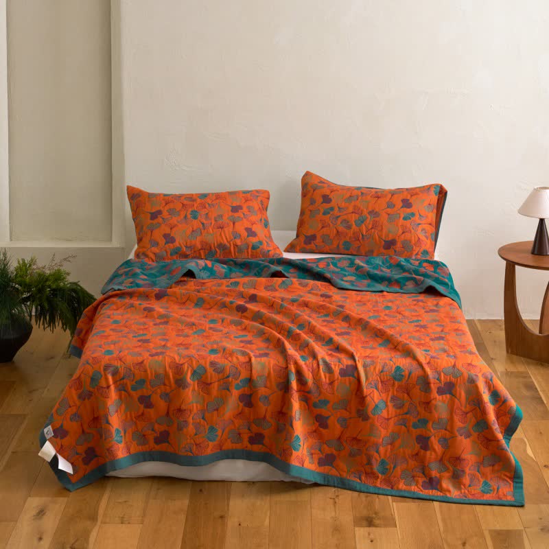 Ownkoti Ginkgo Biloba Organic Cotton Quilt - image 22