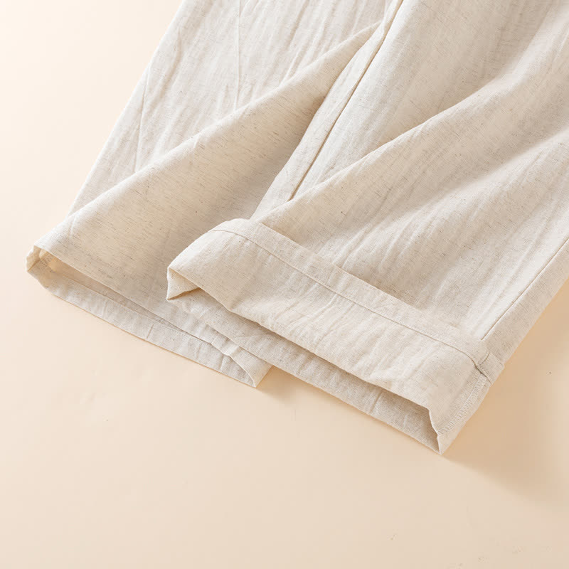 Oriental Style Buttoned Loungewear Set - image 10