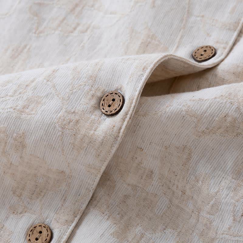 Matching Minimalist Cotton Linen Loungewear Set - image 9