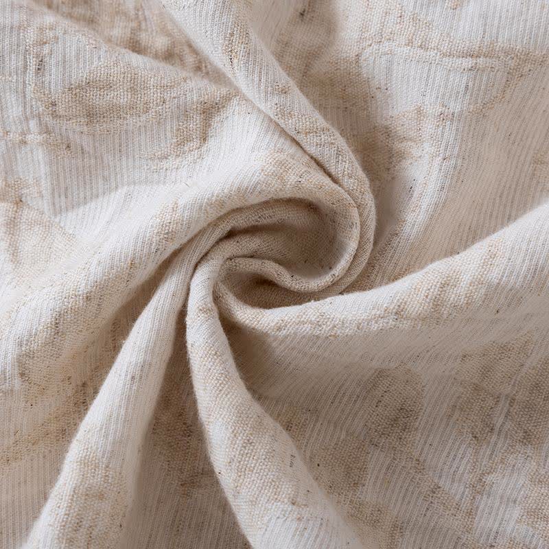 Matching Minimalist Cotton Linen Loungewear Set - image 17