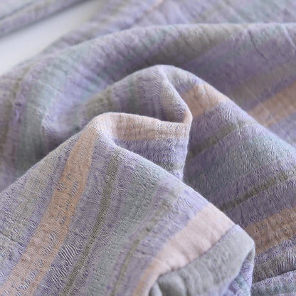 Striped Cotton Gauze Loungewear Set - image 18