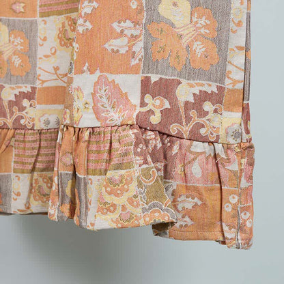 Ethnic Floral Cotton Sleeveless Nightdress - image 7