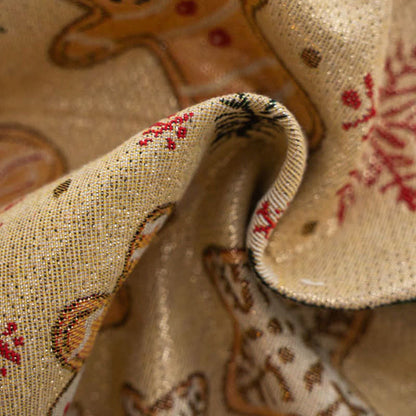 Christmas Gingerbread Man Holiday Curtain - image 6