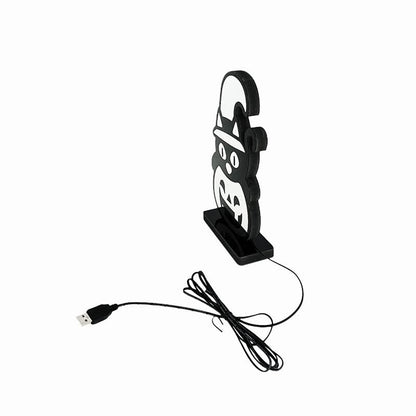 3D Black Cat Pumpkin Infinity Lights - image 8