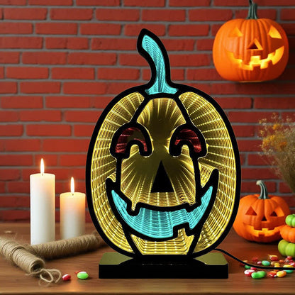 Halloween Pumpkin Demon Infinity Lights - image 3