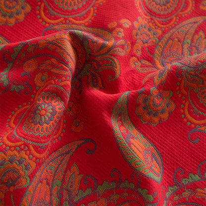 Paisley Floral Cotton Jacquard Fitted Sheet - image 8