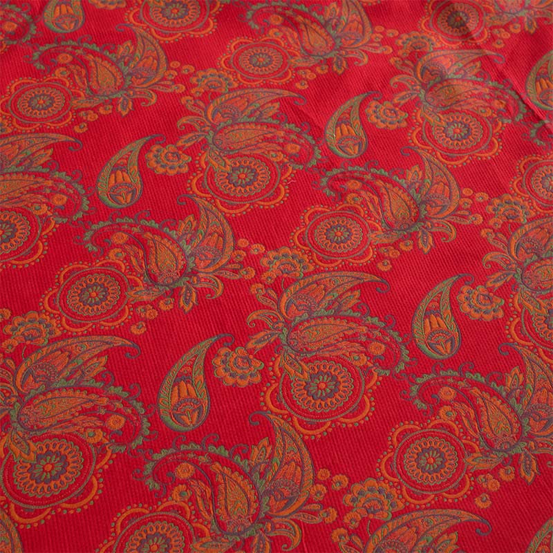 Paisley Floral Cotton Jacquard Fitted Sheet - image 7