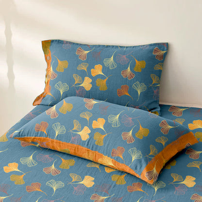 Ginkgo Biloba Cotton Jacquard Sheet Bedspread - image 3
