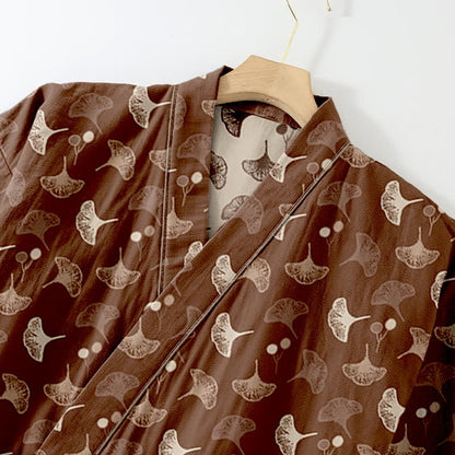 Ownkoti Ginkgo Organic Cotton Kimono Loungewear Set - image 12