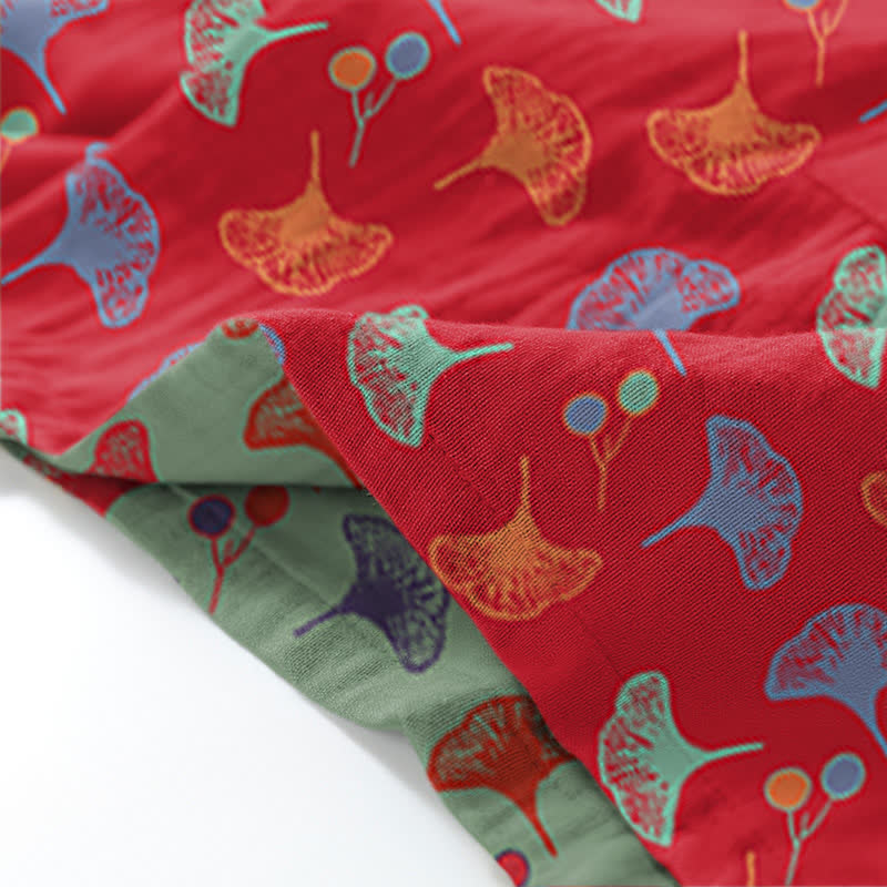 Ownkoti Ginkgo Organic Cotton Kimono Loungewear Set - image 14