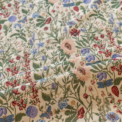 Painterly Dahlia Floral Tassel Curtain - image 9