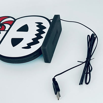 3D Pumpkin Infinity Lights Halloween Decoration - image 9