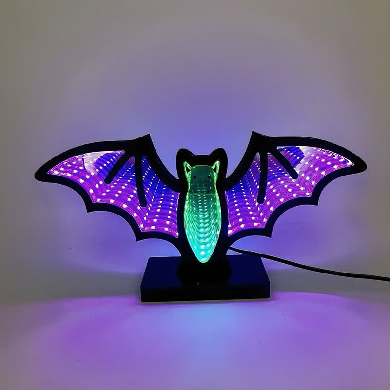 Halloween 3D Bat Infinity Lights  - image 5