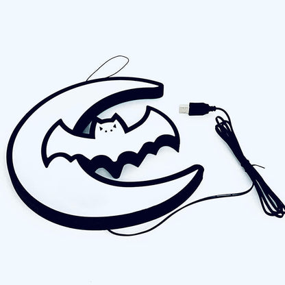 3D Bat Infinity Lights Hanging Decoration - image 5