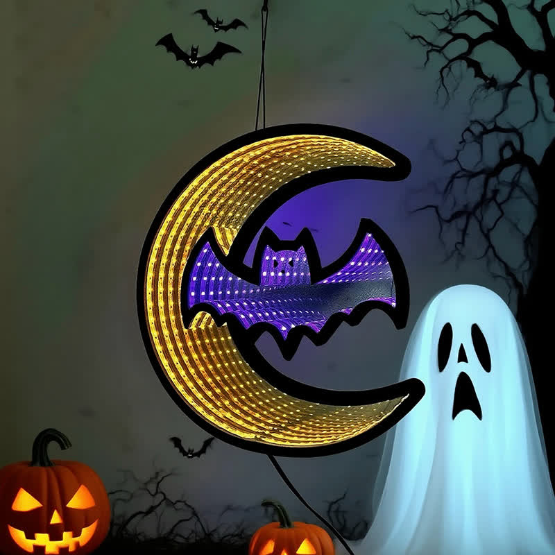 3D Bat Infinity Lights Hanging Decoration - image 4