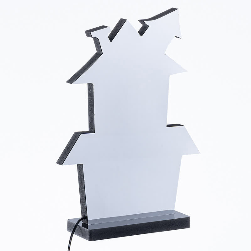 3D House Infinity Lights Halloween Decoration - image 7