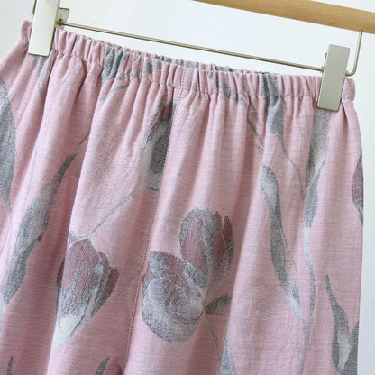 Tulip Cotton Gauze Jacquard Loungewear Set - image 11