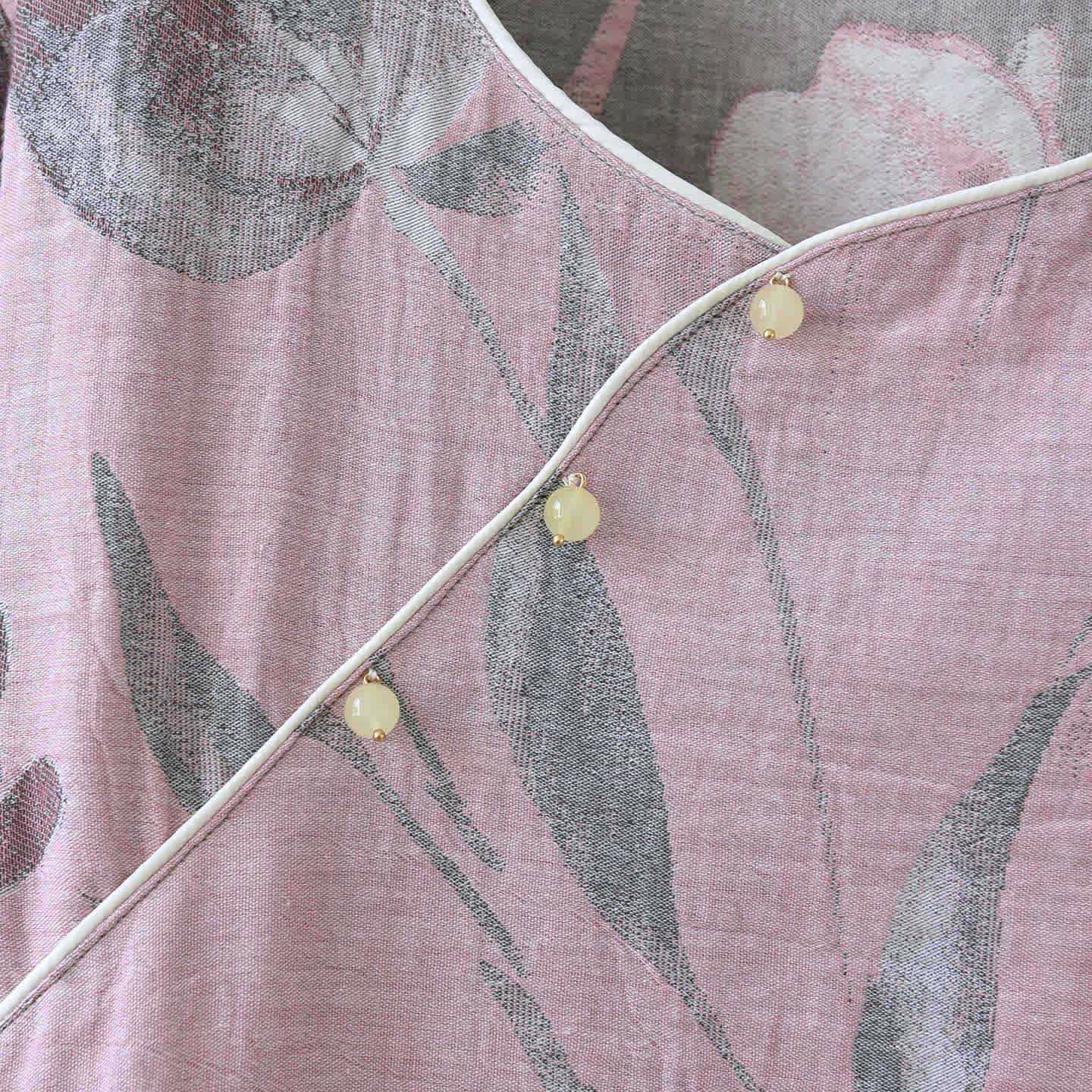 Tulip Cotton Gauze Jacquard Loungewear Set - image 8