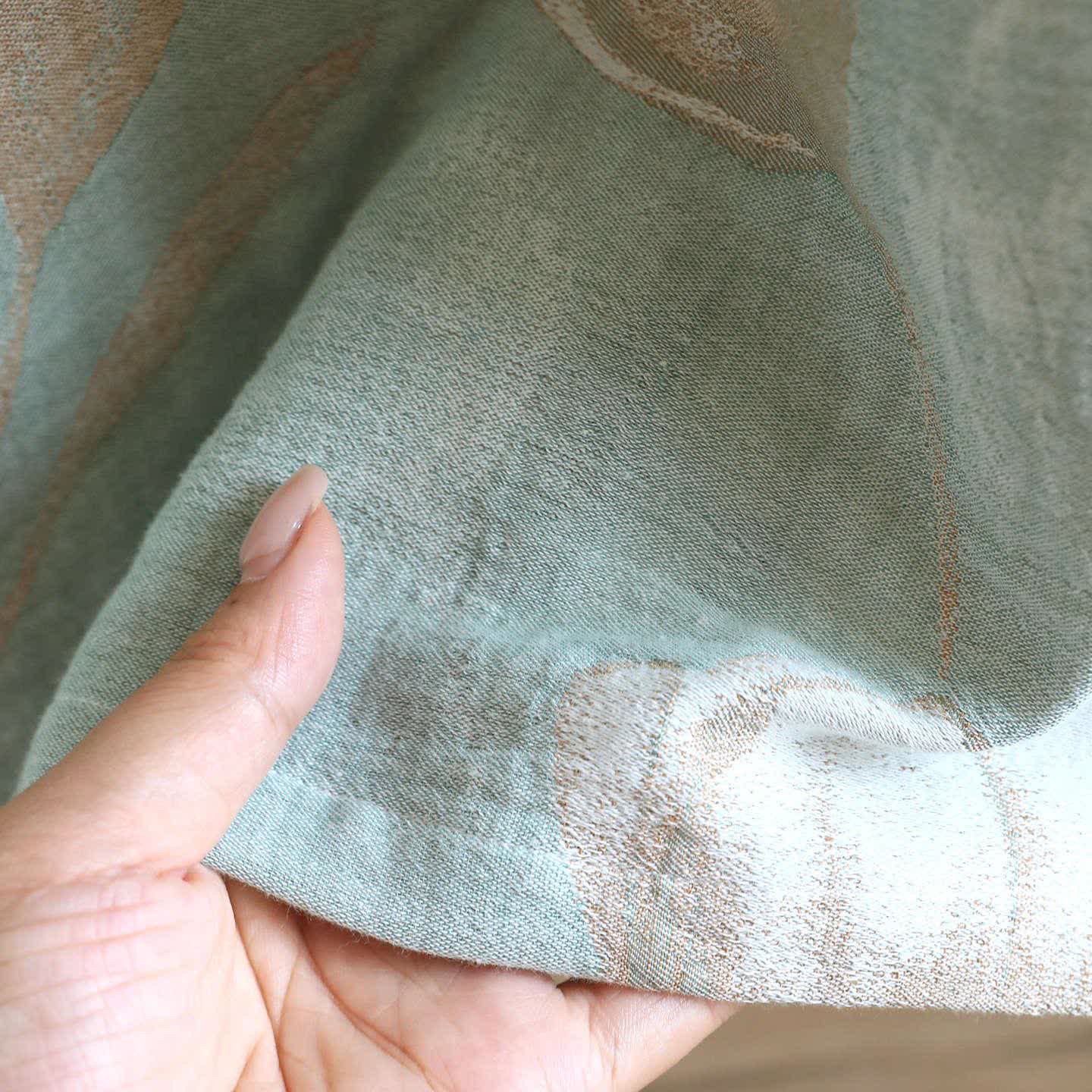 Tulip Natural Cotton Gauze Jacquard Nightdress - image 13