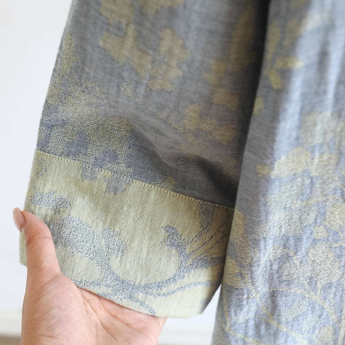 Elegant Floral Organic Cotton Nightdress - image 9