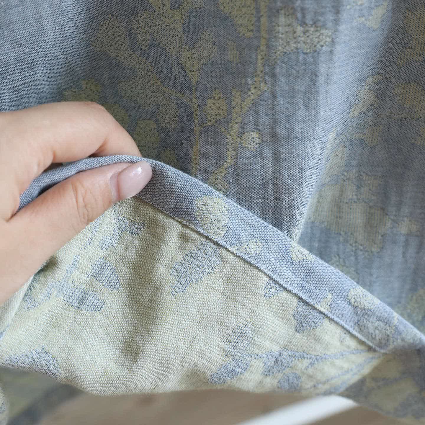 Elegant Floral Organic Cotton Nightdress - image 10