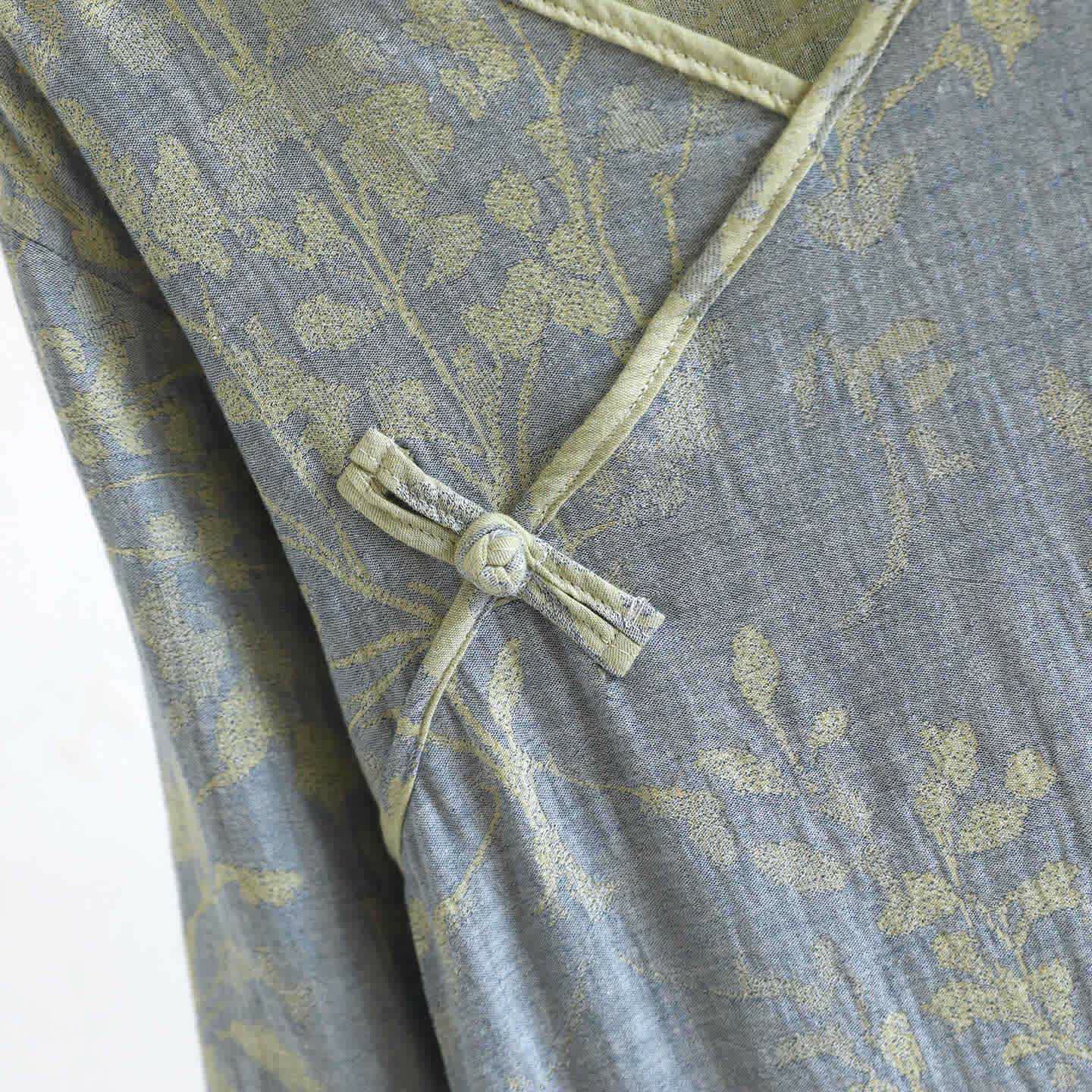 Elegant Floral Organic Cotton Nightdress - image 8