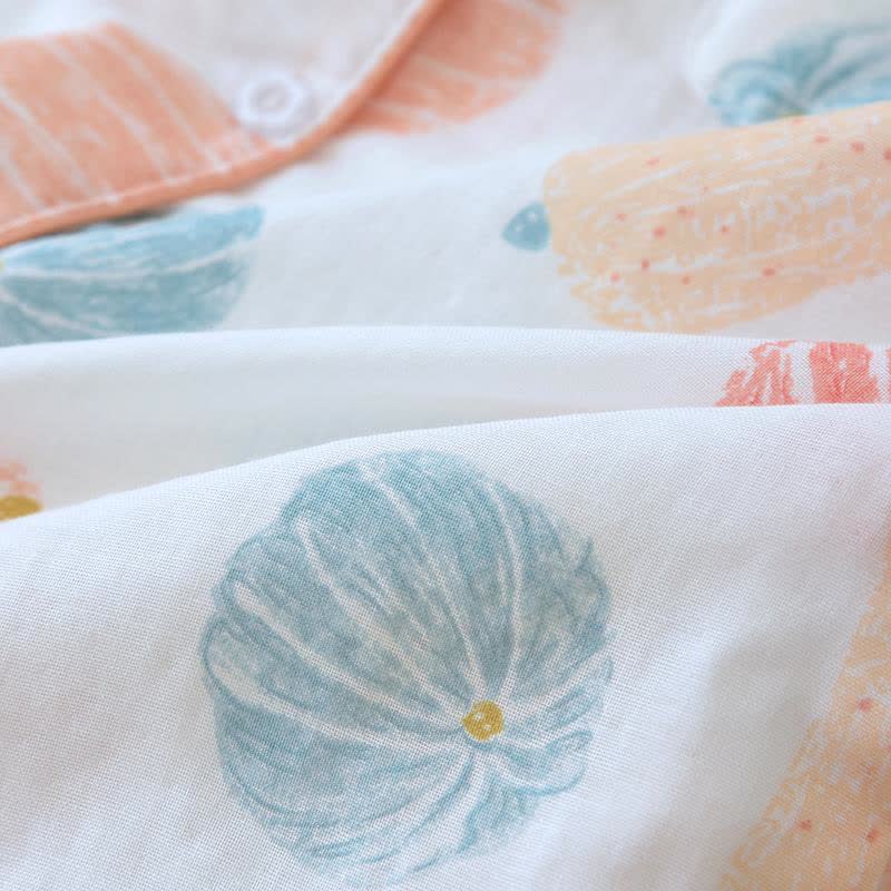 Pumpkin Organic Cotton Gauze Loungewear Set - image 8