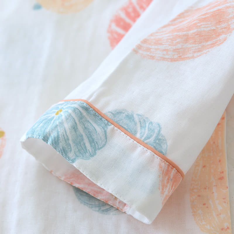 Pumpkin Organic Cotton Gauze Loungewear Set - image 9