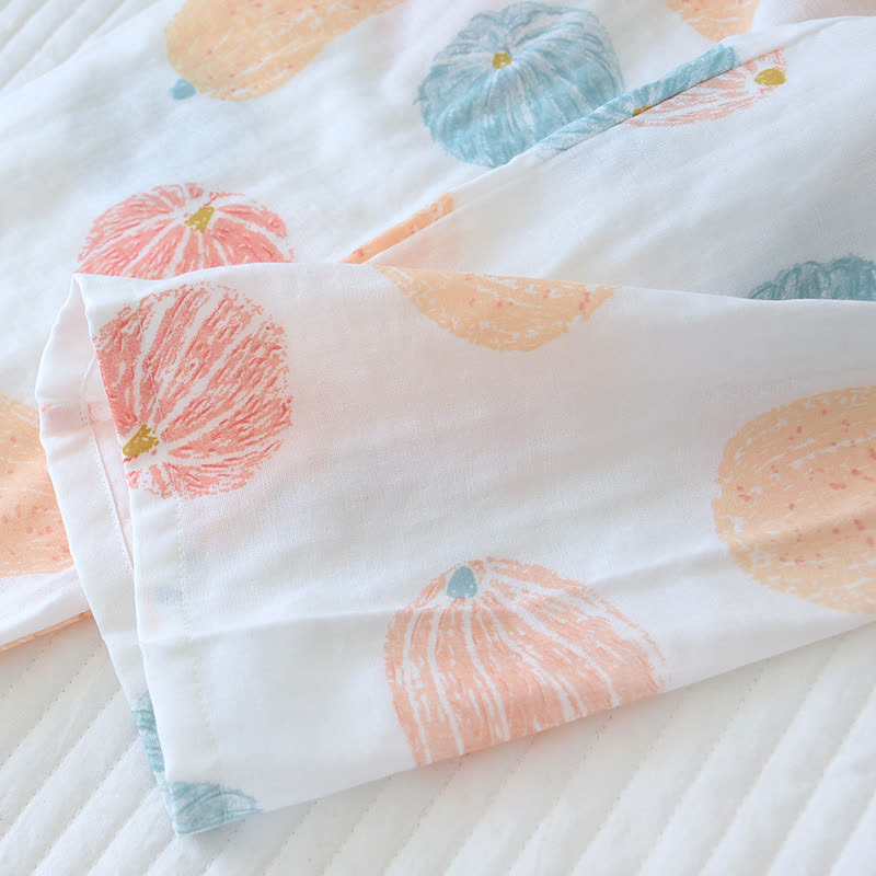 Pumpkin Organic Cotton Gauze Loungewear Set - image 12