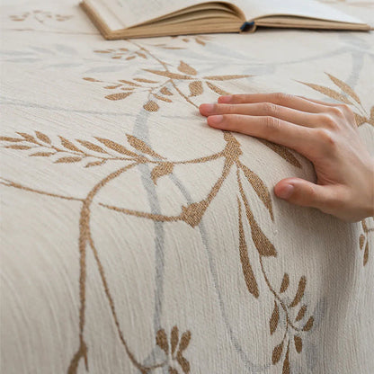 Subtle Branch Chenille Sofa Throw Blanket - image 4