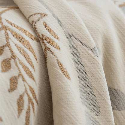 Subtle Branch Chenille Sofa Throw Blanket - image 5