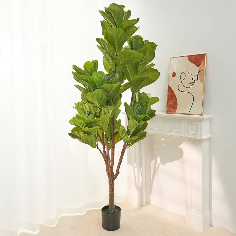 Ownkoti Faux Fiddle Leaf Fig Tree Home Decoration - image 19