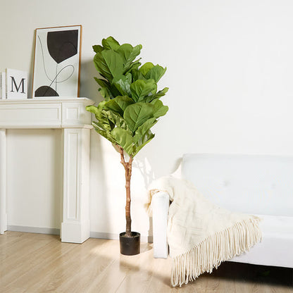Ownkoti Faux Fiddle Leaf Fig Tree Home Decoration - image 5